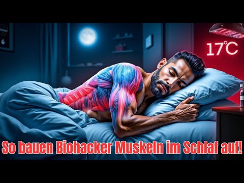 Biohacking für mehr Muskeln über Nacht: Nahrung, Supplements und Schlaf-Hacks