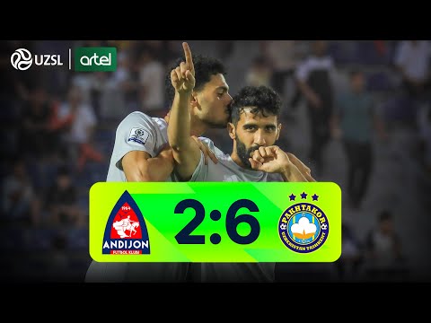 Superliga 20-tur. Andijon - Paxtakor bahsida kiritilgan gollar va xavfli vaziyatlar (Highlights)
