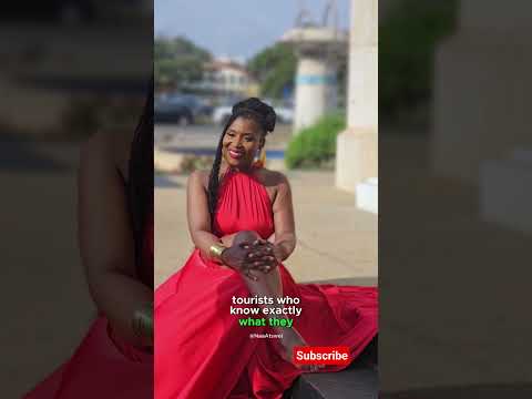 Flying Dress experience in Ghana 🇬🇭 #visitGhana