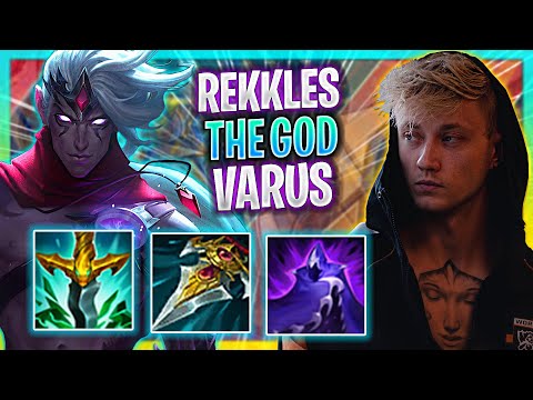 REKKLES IS A GOD WITH VARUS! | FNC Rekkles Plays Varus ADC vs Xayah!  Season 2023