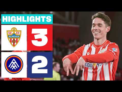 UD ALMERÍA 3 - 2 FC ANDORRA | RESUMEN LALIGA HYPERMOTION