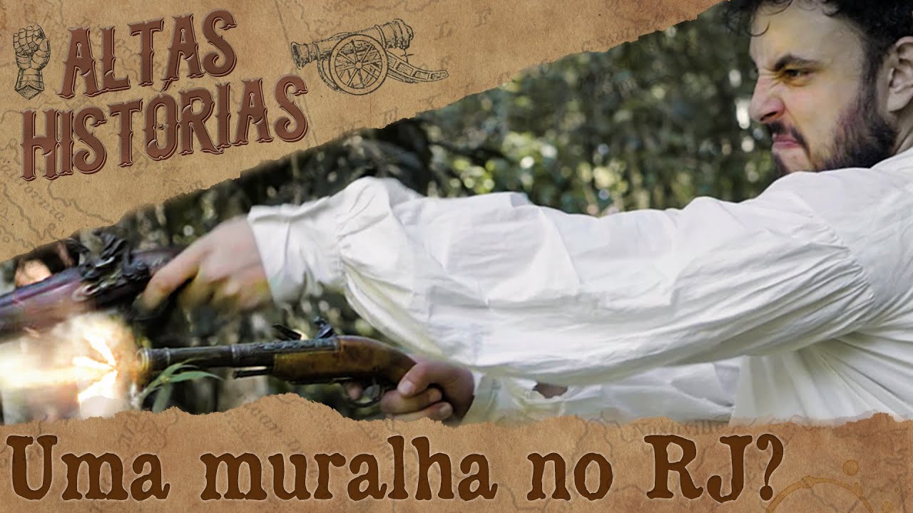 A muralha do RJ - Altas Histórias #muralhadorio #altashistorias