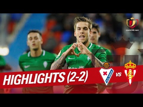 SD Sociedad Deportiva Eibar 2-2 Real Sporting de G...