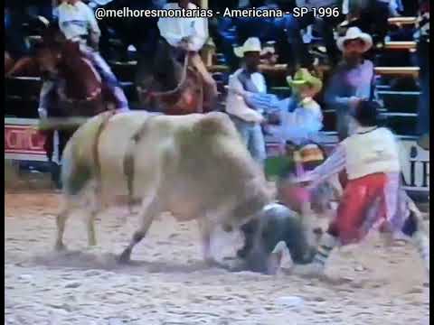 🇧🇷 Touro Fogo e Mel - Rodeio de Americana 1996 #rodeio #rodeo