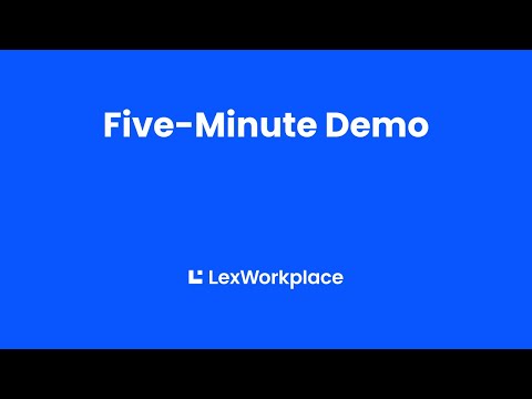 LexWorkplace - Video 1