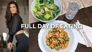 FULL DAY OF EATING FOR FAT LOSS 🔥 | intuitive eating + high protein meal ideas!!