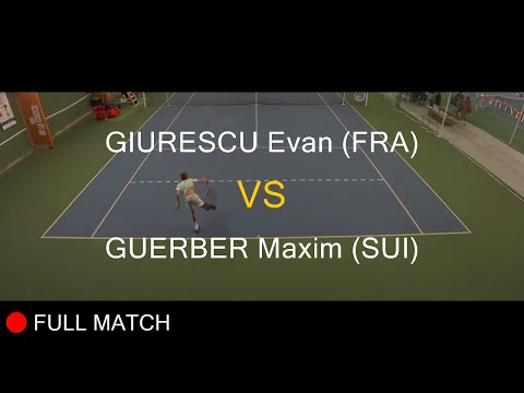 GIURESCU Evan (FRA) VS GUERBER Maxim (SUI) - Open Super 12 Auray 2023