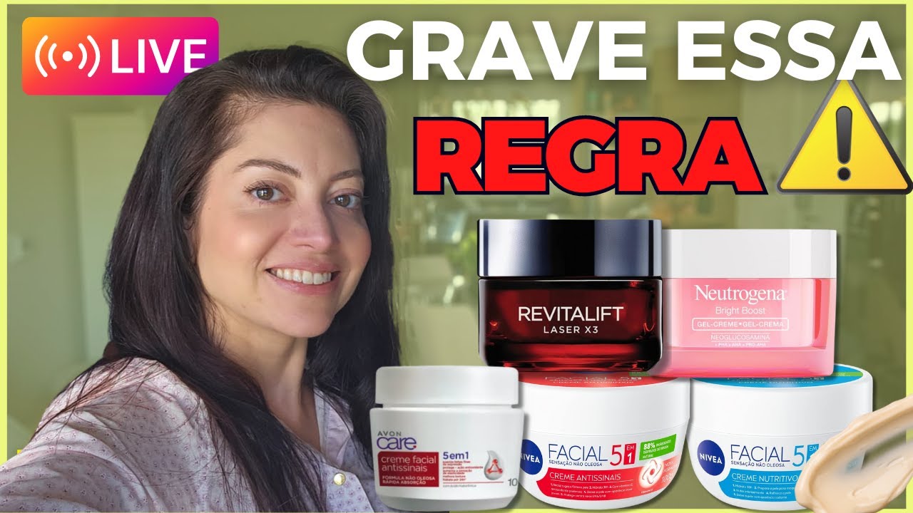 Live de Terça - Descubra o Hidratante Perfeito para uma Pele de Pêssego | Dra. Greice Moraes