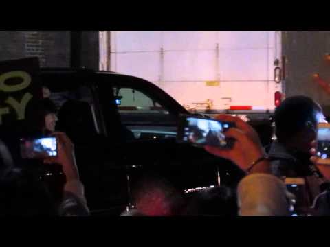 Infinite Leaving Hammerstein Ballroom in NYC 131116