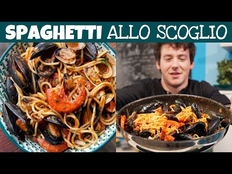 SPAGHETTI ALLO SCOGLIO come al ristorante: RICETTA PERFETTA per un sugo strepitoso | Davide Zambelli