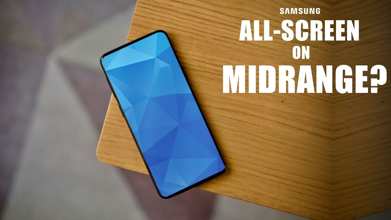 Samsung Galaxy A8s - ALL-SCREEN DEVICE?