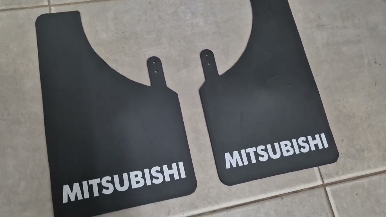 Универсальные брызговики Polytep (230*375, 2 шт) Video 1