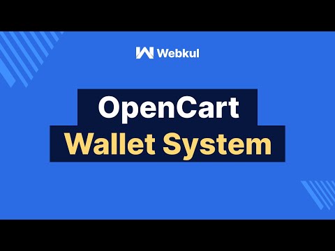 Opencart Wallet System