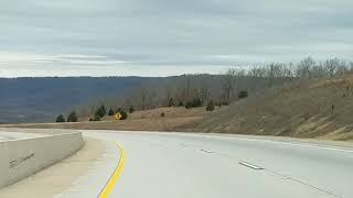 preview picture of video 'Mountainburg AR on the I-49 SB with Notaker'