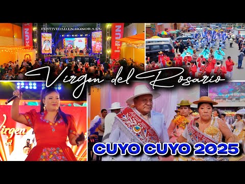 Celebración a la Virgen del Rosario | Cuyo Cuyo Sandia Puno – Res. en Lima