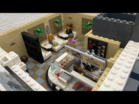 Unterführung zu den Gleisen|Erstes Geschäft im Bahnhof|Folge 124|LEGO® Klemmbaustein Stadt Baustein