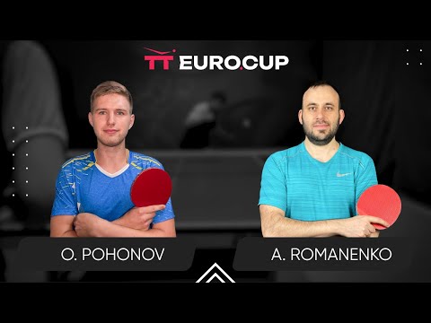 17:35 Oleksandr Pohonov - Andrii Romanenko 20.09.2024 TT Euro.Cup Ukraine Professional. TABLE 3