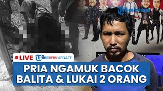 LIVE: Pria Ngamuk Bawa Parang Bacok Balita hingga Tewas di Bengkulu, Ibu & Kakak Ikut Jadi Korban