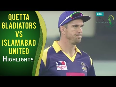PSL 2017 Match 17: Quetta Gladiators vs Islamabad United Mini Highlights