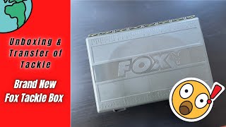*** NEW FOX Tackle Box *** | Unboxing &amp; Tackle Transfer | Carp Fishing 2023