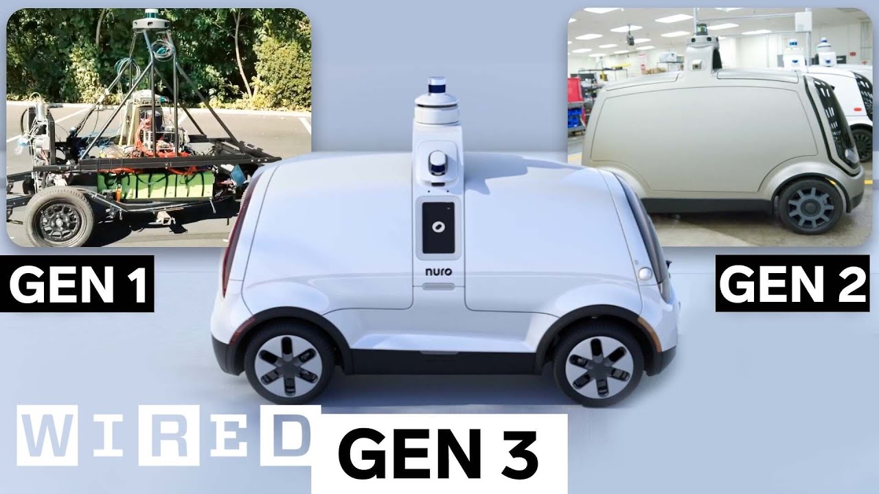3 Generations of Driverless Delivery Vehicles | WIRED