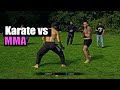 Karate World Champion Takes On MMA Guy