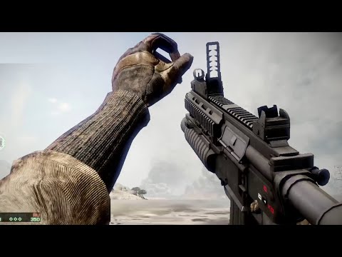 Battlefield: Bad Company 2 -  All Weapons and Equipment - Reloads , Animations and Sounds
