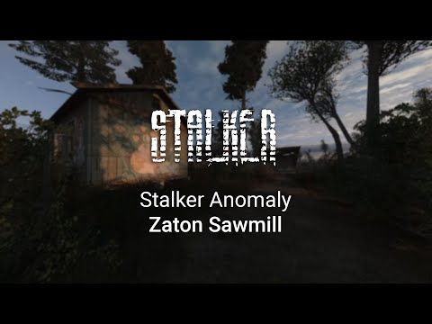 Stalker - Anomaly Ambience & Music -  Zaton / Sawmill - Wind sounds - Combat sounds  - Music - Crows