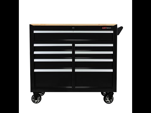 ARTMAN CD4509 Wood Top Tool Box with 9 Drawers