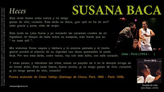 Heces (Poema de César Vallejo) - Susana Baca