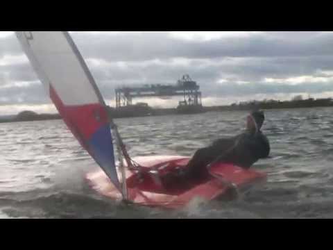 strong wind tacking in a topper