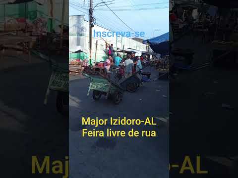 Feira Livre de rua em Major Izidoro-Alagoas."Feira completa no canal.#feiralivre #alagoas #nordeste
