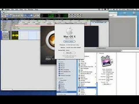 Pro Tools 7.4 on Leopard - easy.