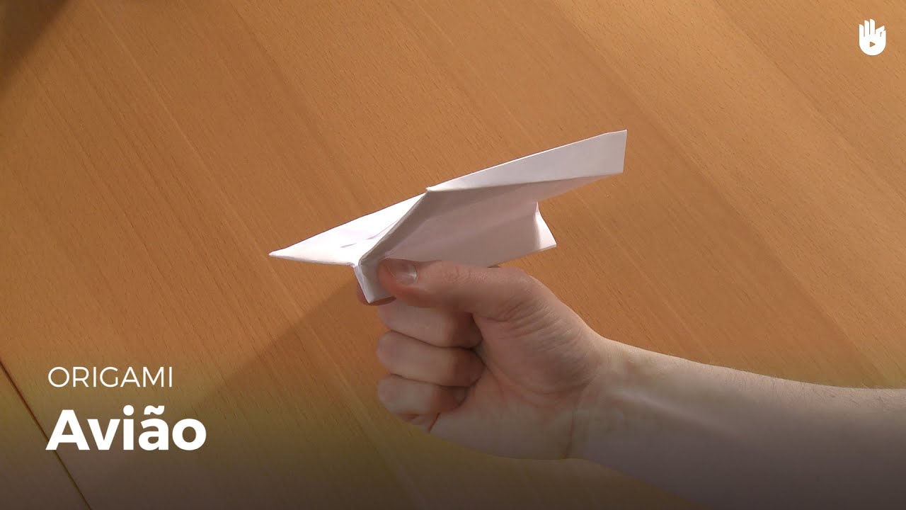 O melhor avião de papel do mundo Aprenda a fazer Origami Sikana