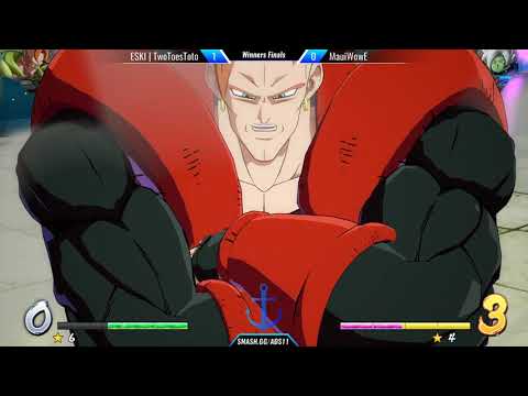 ADS11 - ESKI | TwoToesToto vs MauiWowE - DBFZ Winners Finals