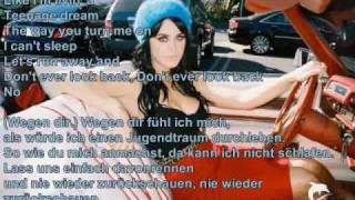 Katy Perry - Teenage Dream (lyrics english AND german)