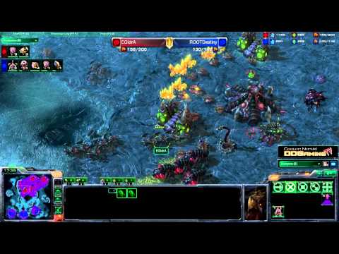 HD Starcraft 2: EGIdrA [Z] vs. ROOTDestiny [Z] Test Video