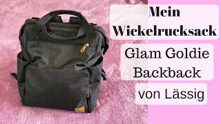 Lässig Wickelrucksack Glam Goldie I Was ist in meinem Wickelrucksack - Wickeltasche I AllesClärchen