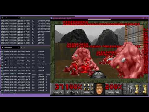 Learning Kubernetes, Pods & Deployments with Doom