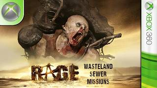 Longplay of Rage - Wasteland Sewer Missions (DLC)