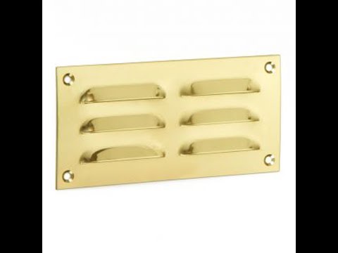 Croft 1889 Air Grill Ventilator - Code A3054 - www.castinstyle.co.uk