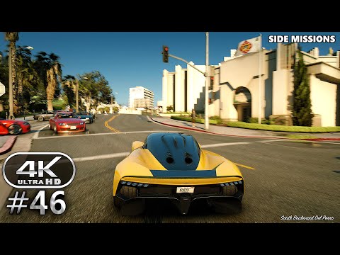 Grand Theft Auto 5 Gameplay Walkthrough Part 46 Side Mission - GTA 5 PC 4K 60FPS (No Commentary)