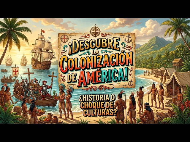 Vídeo relacionado con La Merica: The first true history of the colonization of the Americas.