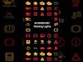 Dashboard Warning Lights Meaning