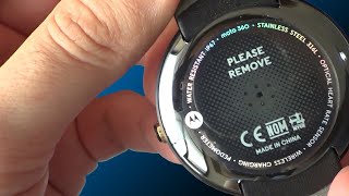 Motorola Moto 360 Unboxing
