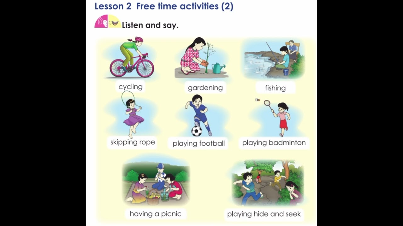Grade - 3 {Unit - 7, Lesson - 2, Free time activities} @eela-excellentenglish