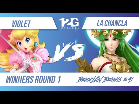 BrookLAN Brawls 91 - Violet (Peach) v. La Chancla (Palutena) - Winners Round 1