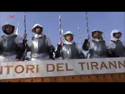 I Traditori del Tiranno carro da getto - Carnevale Ivrea 2017