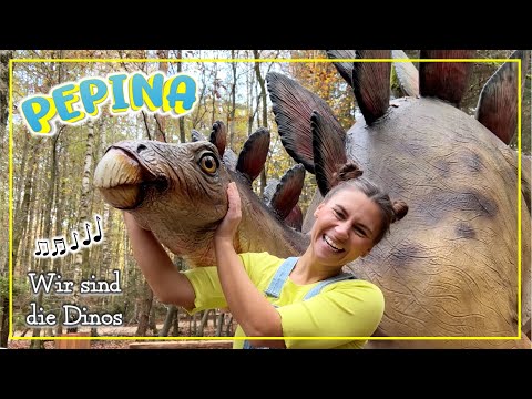 🎶 DINOSAURIER Kinderlied: WIR SIND DIE DINOS 🦖 Pepina tanz und singt 🦕