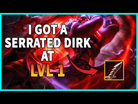 I GOT A SERRATED DIRK AT LVL 1 | JAYCE VS VIKTOR